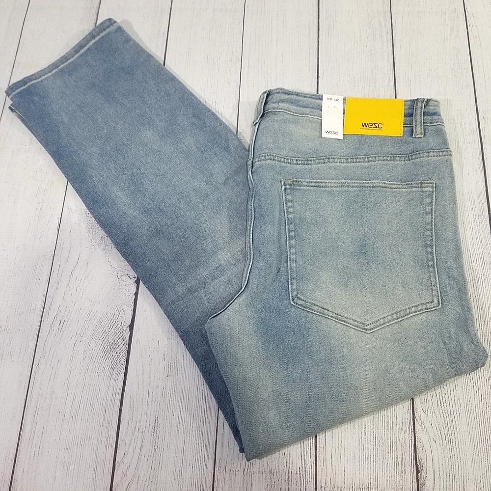 WESC Eddy Slim Fit Jeans Men's Size 36x32